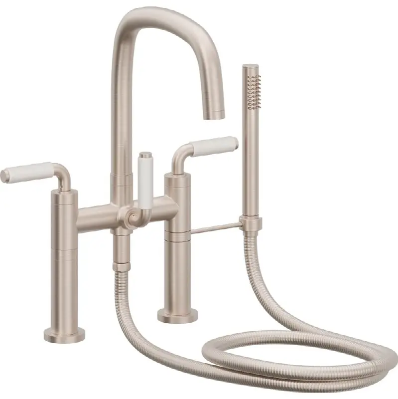 Contemporary Deck Mount Tub Filler