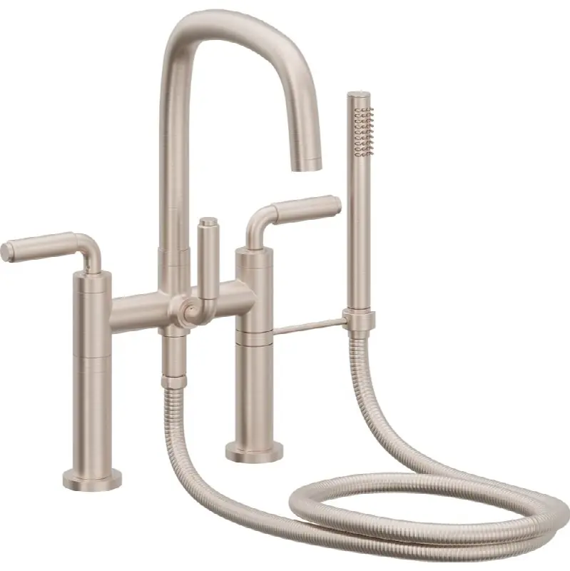 Contemporary Deck Mount Tub Filler