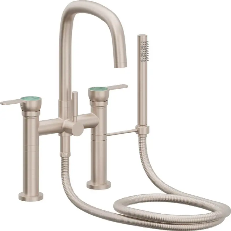 Contemporary Deck Mount Tub Filler