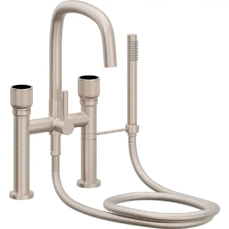 Contemporary Deck Mount Tub Filler