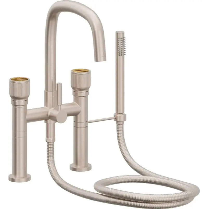 Contemporary Deck Mount Tub Filler