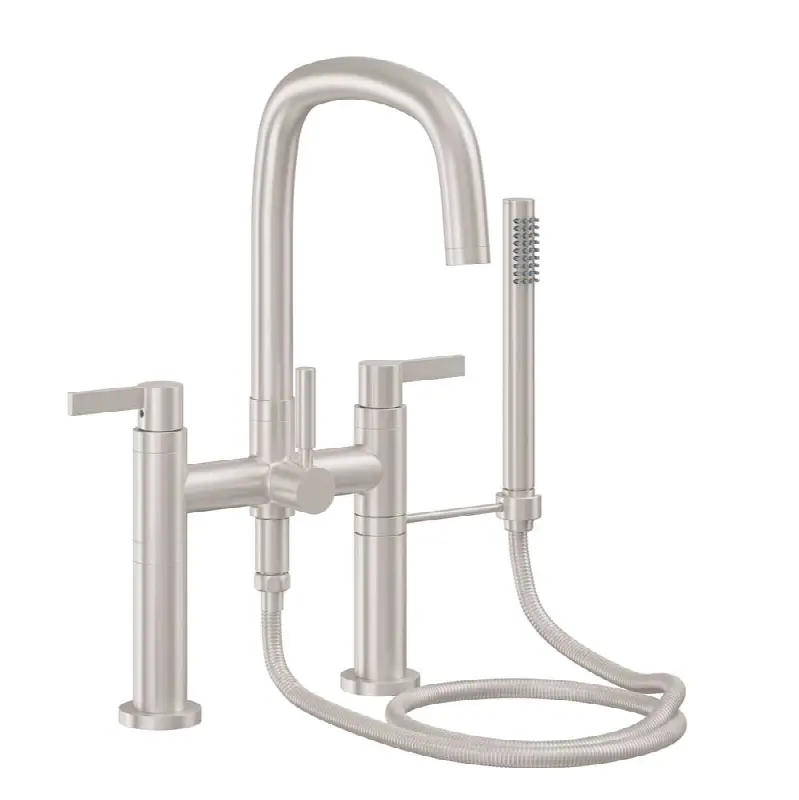 Contemporary Deck Mount Tub Filler