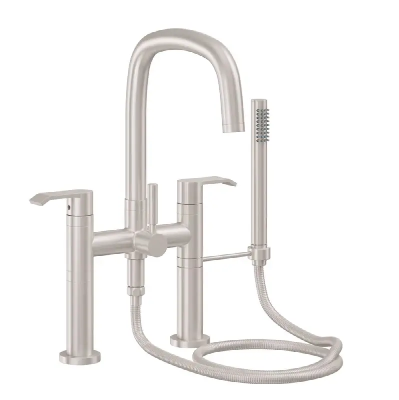 Contemporary Deck Mount Tub Filler
