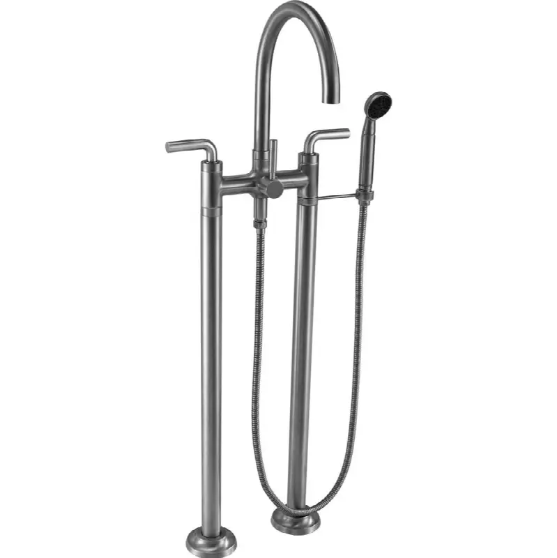 Industrial Floor Mount Tub Filler - Arc Spout