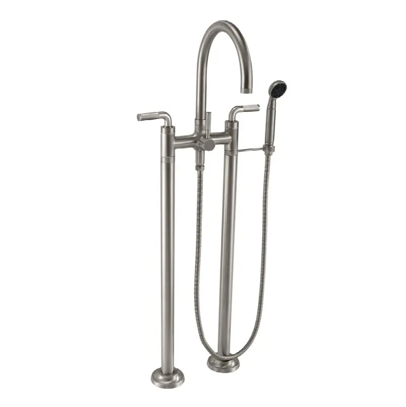 Industrial Floor Mount Tub Filler - Arc Spout