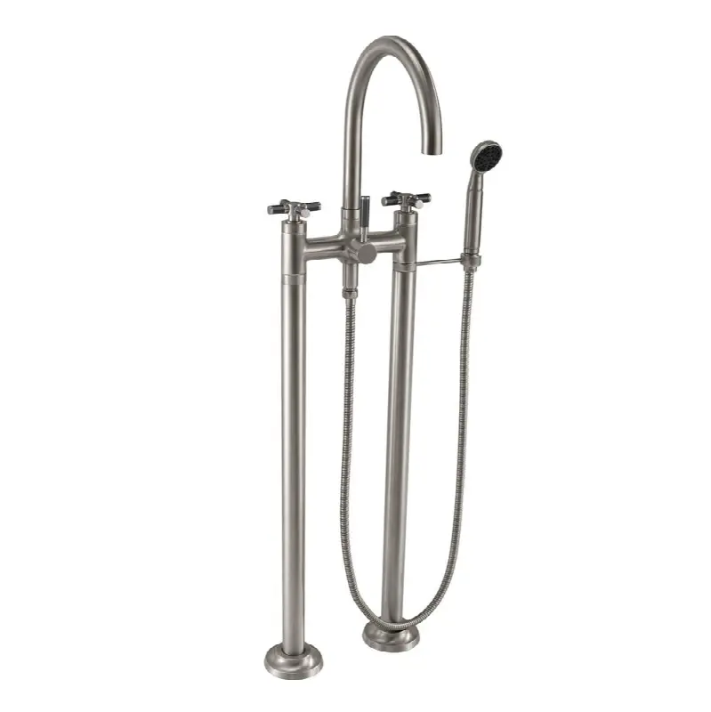 Industrial Floor Mount Tub Filler - Arc Spout