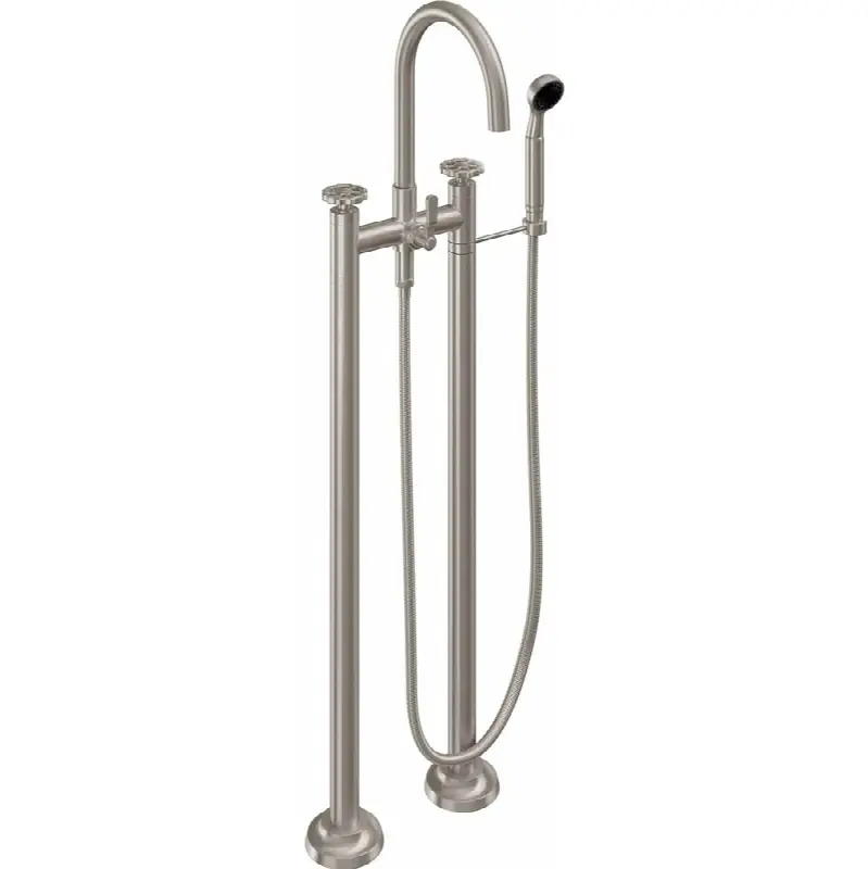 Industrial Floor Mount Tub Filler - Arc Spout