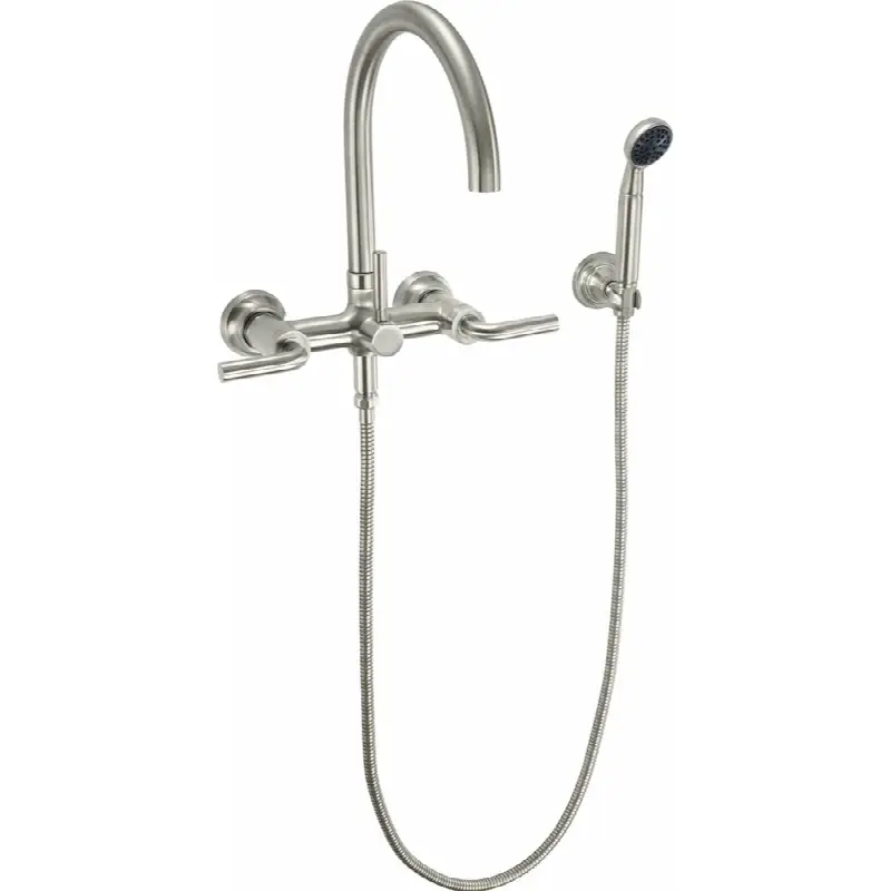 Industrial Wall Mount Tub Filler - Arc Spout