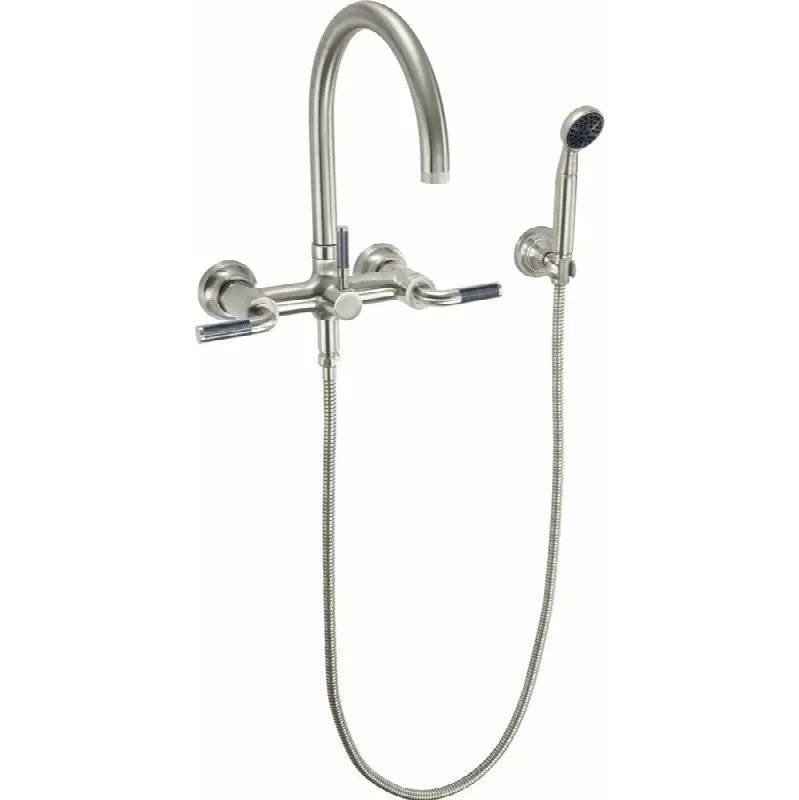 Industrial Wall Mount Tub Filler - Arc Spout