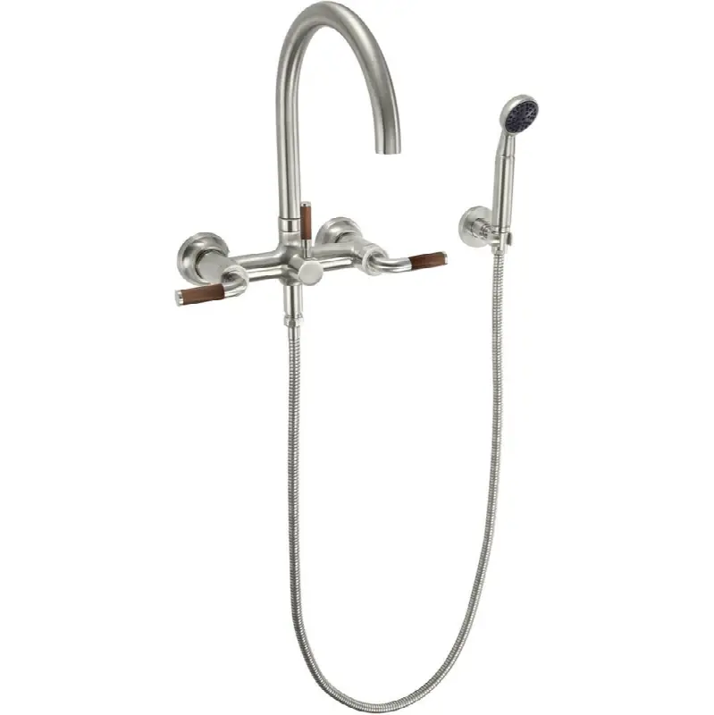 Industrial Wall Mount Tub Filler - Arc Spout