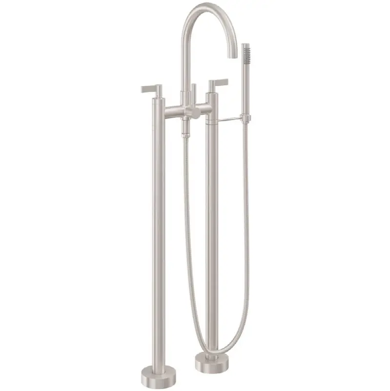 Contemporary Floor Mount Tub Filler