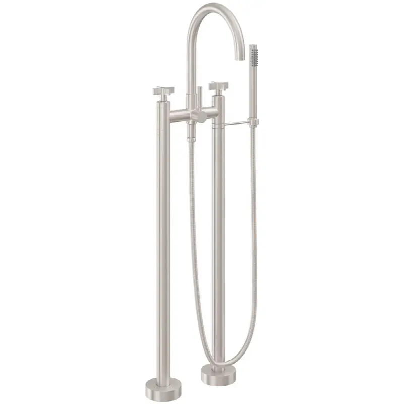 Contemporary Floor Mount Tub Filler