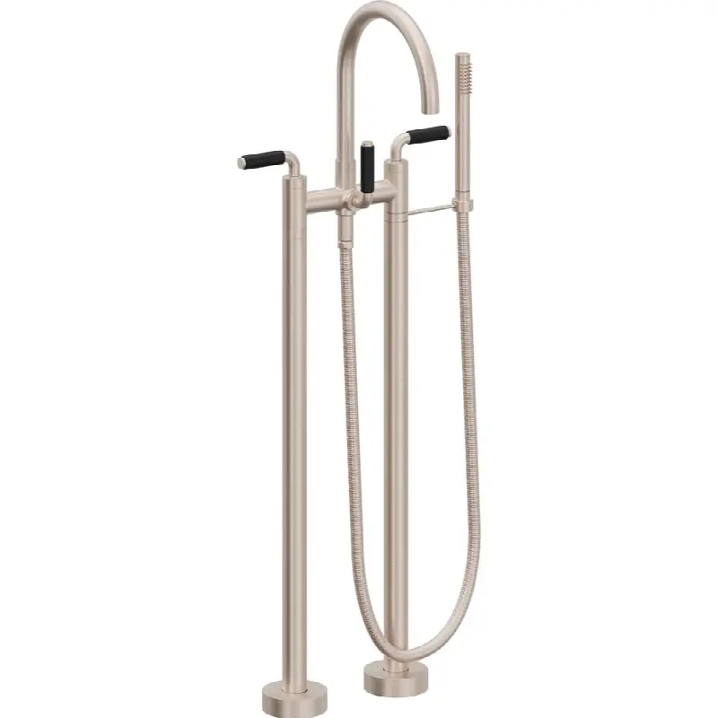 Contemporary Floor Mount Tub Filler