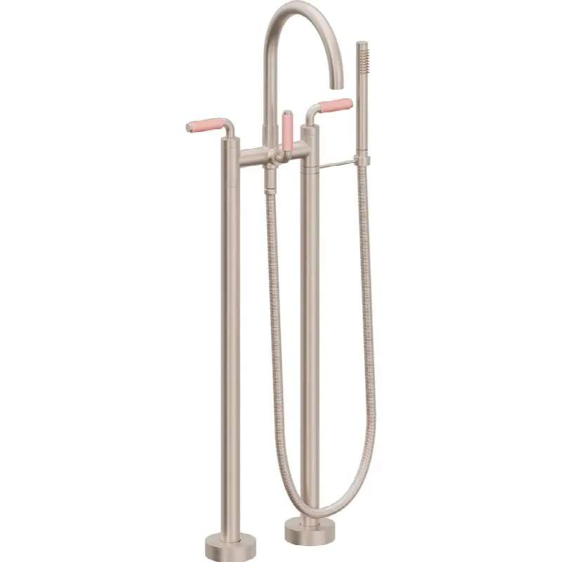 Contemporary Floor Mount Tub Filler