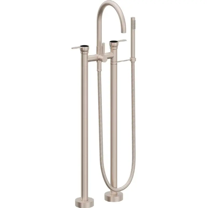 Contemporary Floor Mount Tub Filler