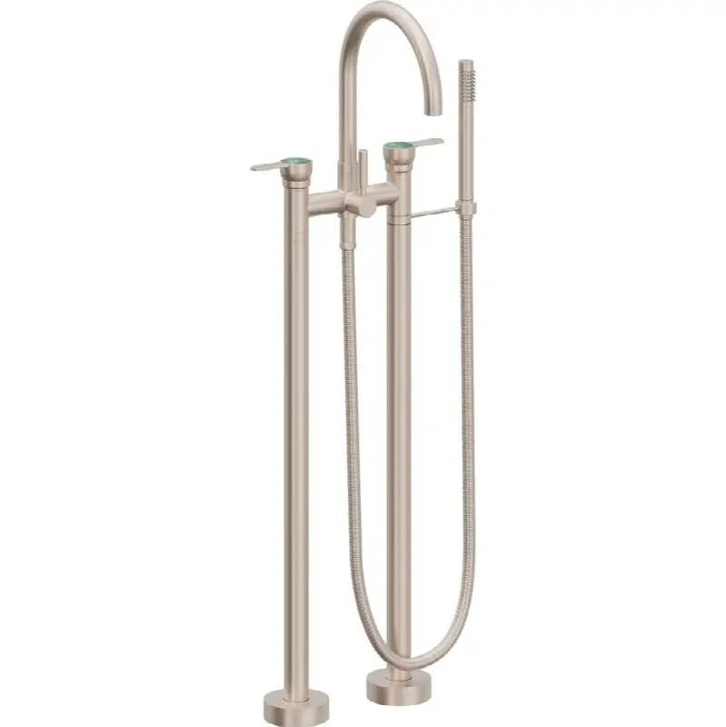 Contemporary Floor Mount Tub Filler
