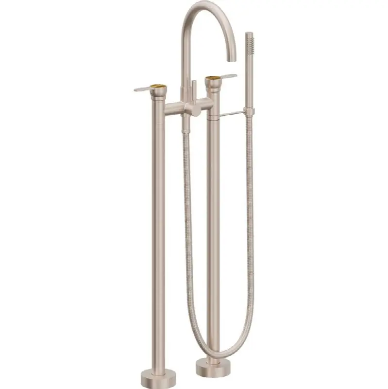 Contemporary Floor Mount Tub Filler
