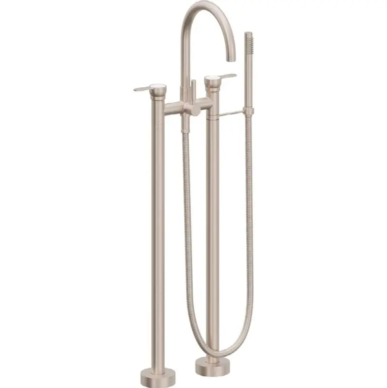 Contemporary Floor Mount Tub Filler