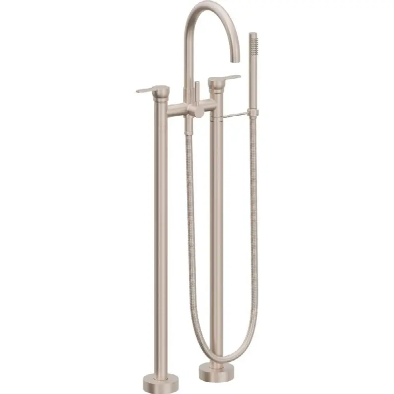 Contemporary Floor Mount Tub Filler