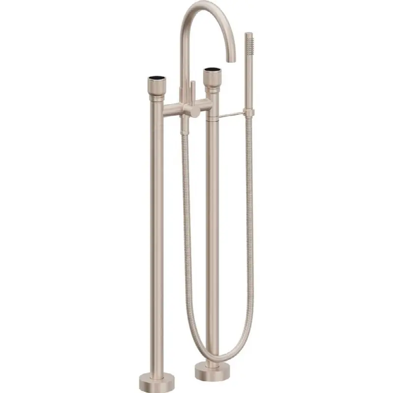 Contemporary Floor Mount Tub Filler