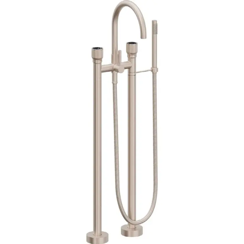 Contemporary Floor Mount Tub Filler