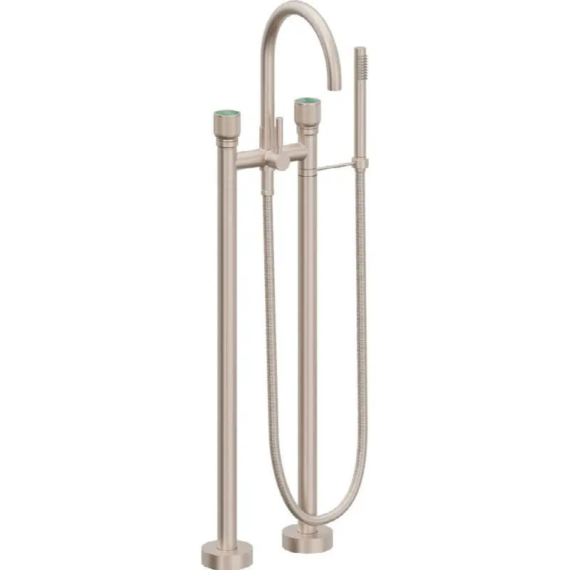 Contemporary Floor Mount Tub Filler