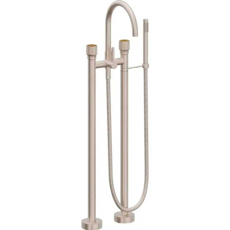 Contemporary Floor Mount Tub Filler