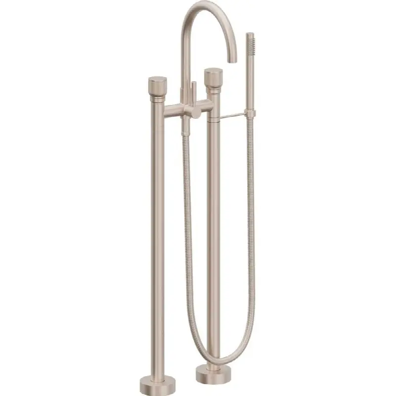Contemporary Floor Mount Tub Filler