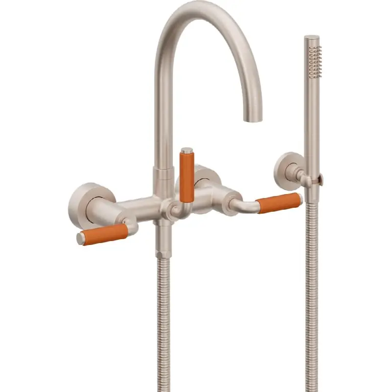 Contemporary Wall Mount Tub Filler
