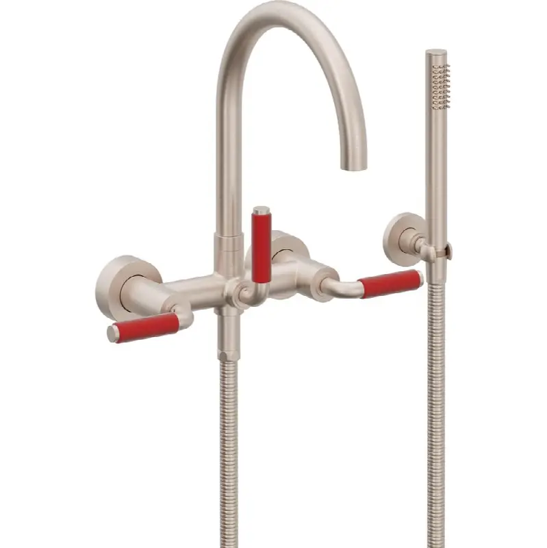 Contemporary Wall Mount Tub Filler