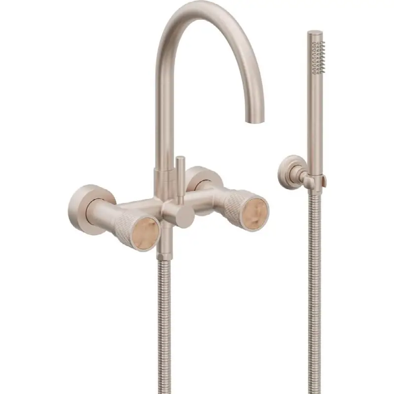 Contemporary Wall Mount Tub Filler
