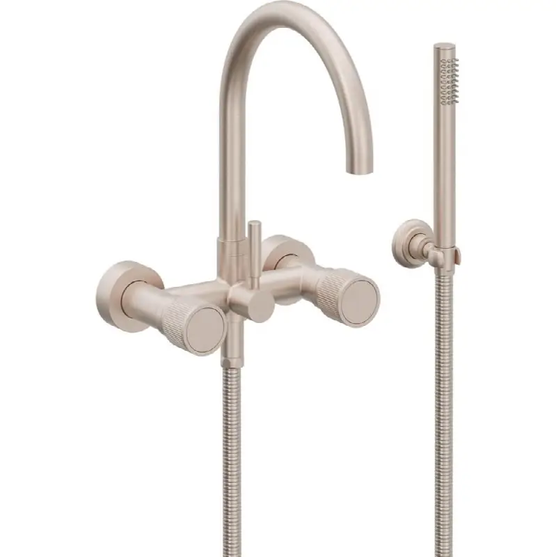 Contemporary Wall Mount Tub Filler