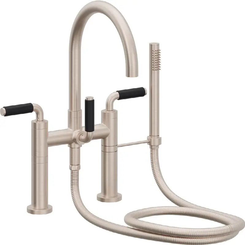 Contemporary Deck Mount Tub Filler