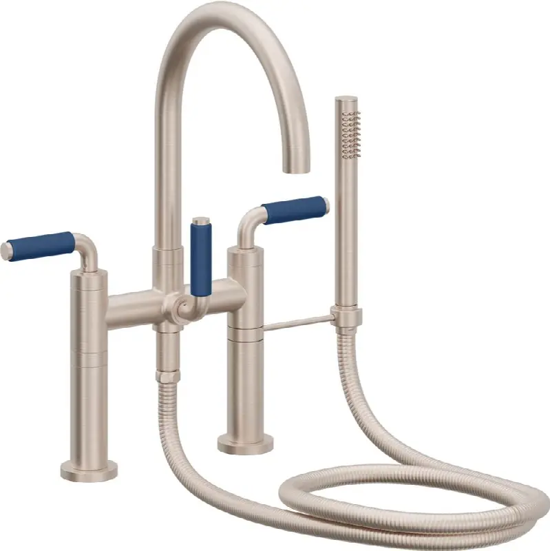 Contemporary Deck Mount Tub Filler
