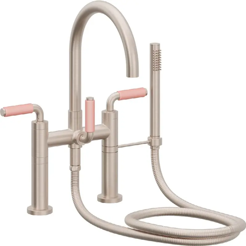 Contemporary Deck Mount Tub Filler