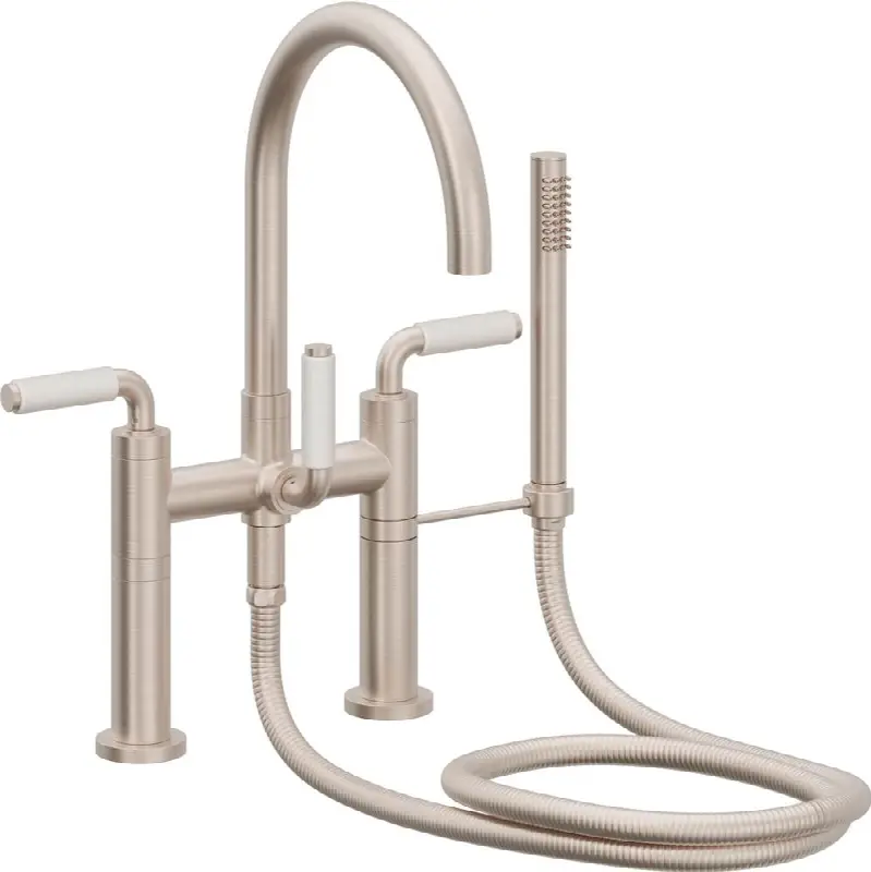Contemporary Deck Mount Tub Filler