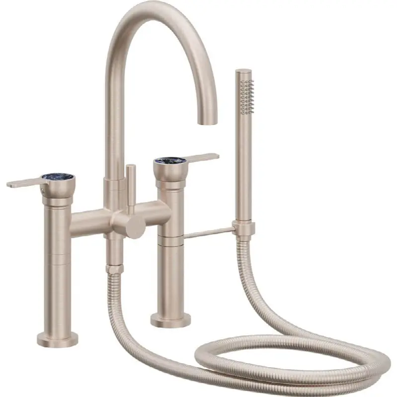 Contemporary Deck Mount Tub Filler
