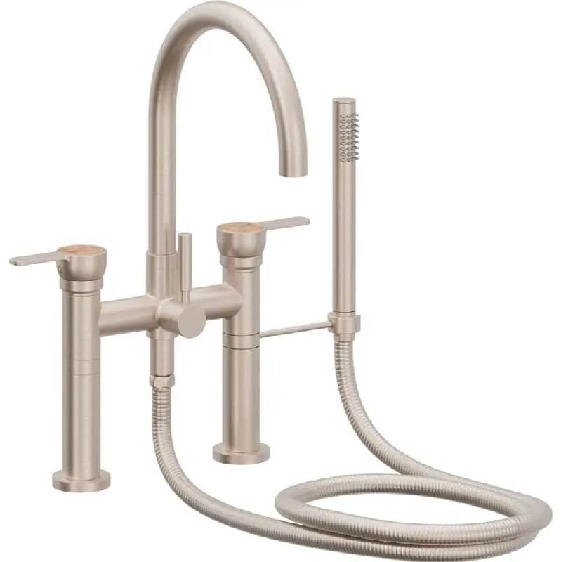 Contemporary Deck Mount Tub Filler