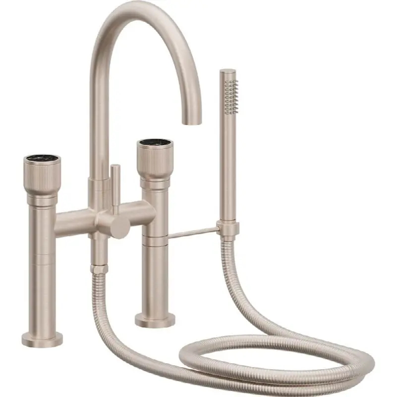Contemporary Deck Mount Tub Filler