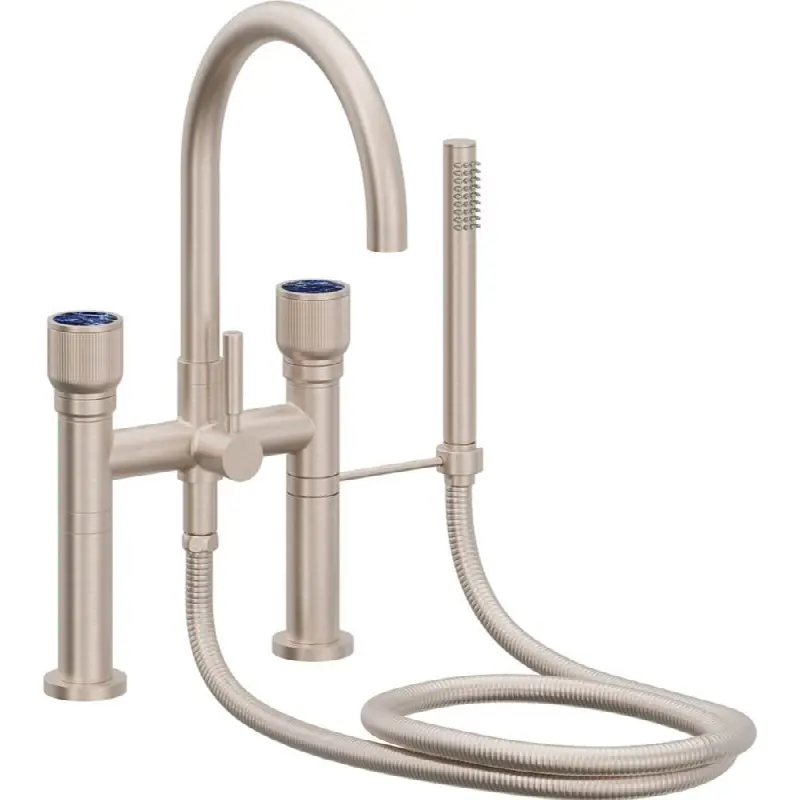 Contemporary Deck Mount Tub Filler