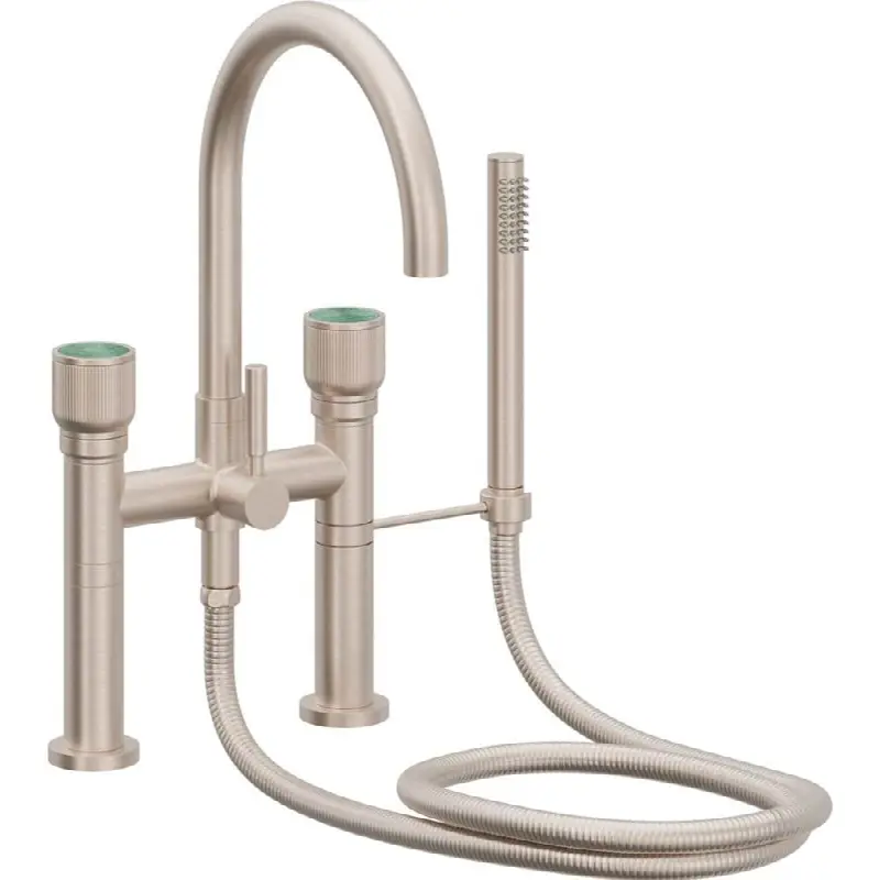 Contemporary Deck Mount Tub Filler