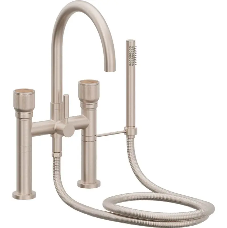 Contemporary Deck Mount Tub Filler