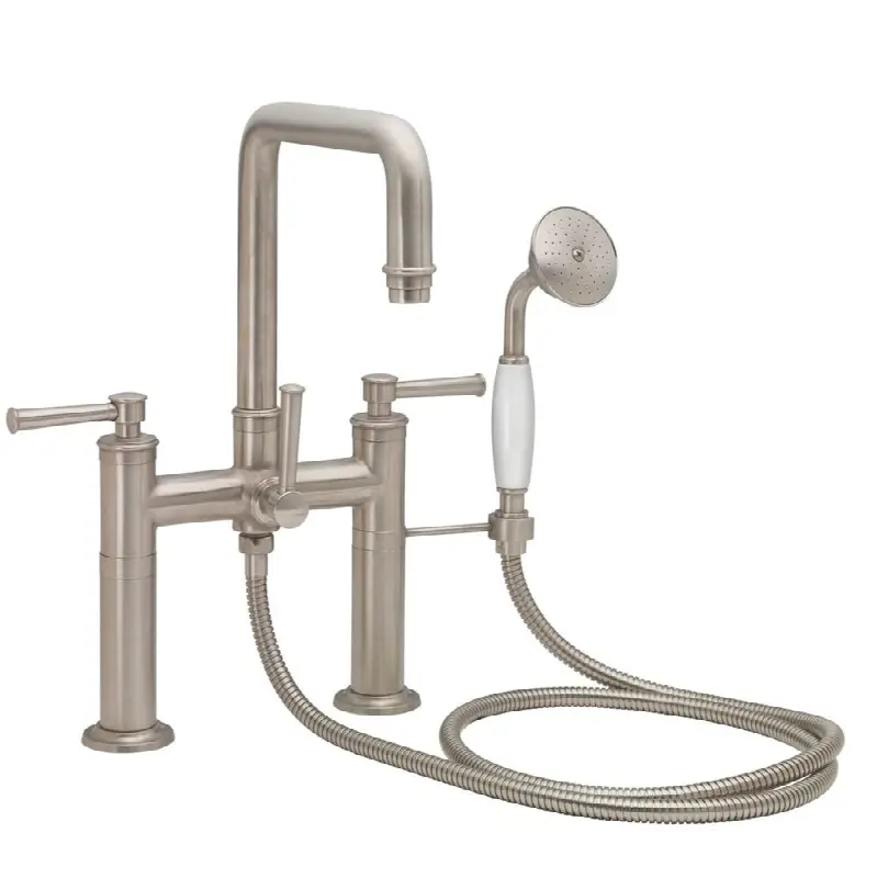 Traditional Deck Mount Tub Filler - Quad Spout