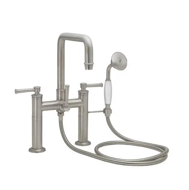 Traditional Deck Mount Tub Filler - Quad Spout