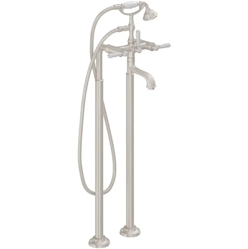 Traditional Floor Mount Tub Filler