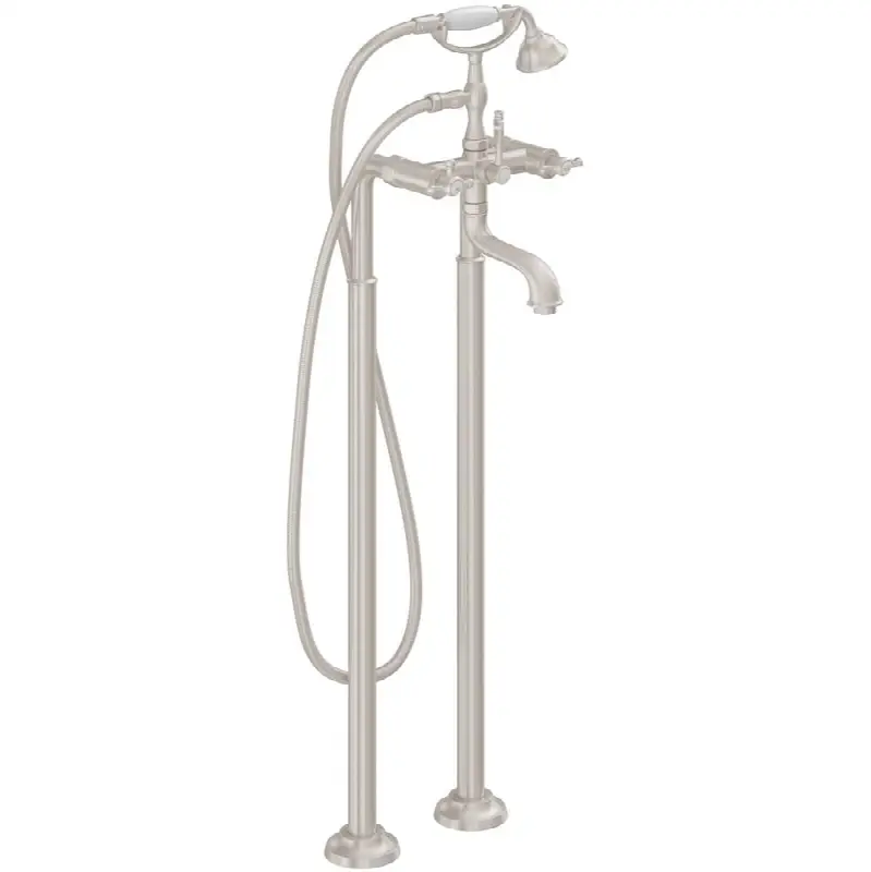 Traditional Floor Mount Tub Filler
