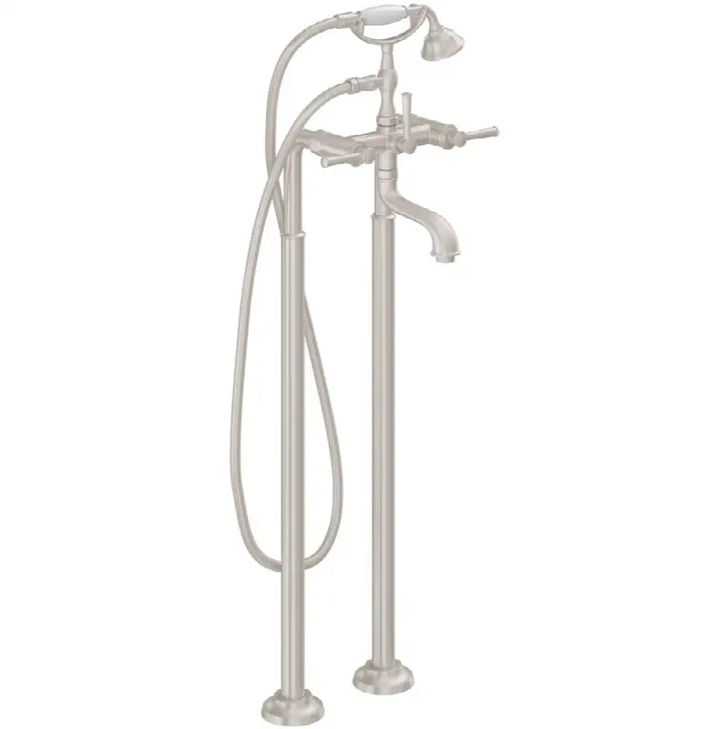Traditional Floor Mount Tub Filler