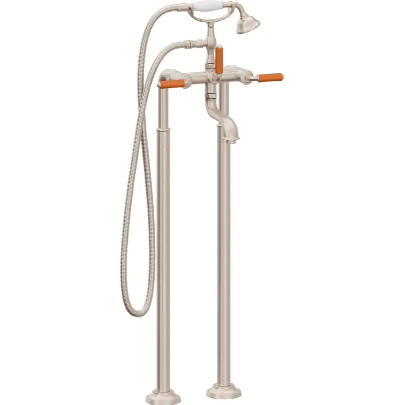 Traditional Floor Mount Tub Filler