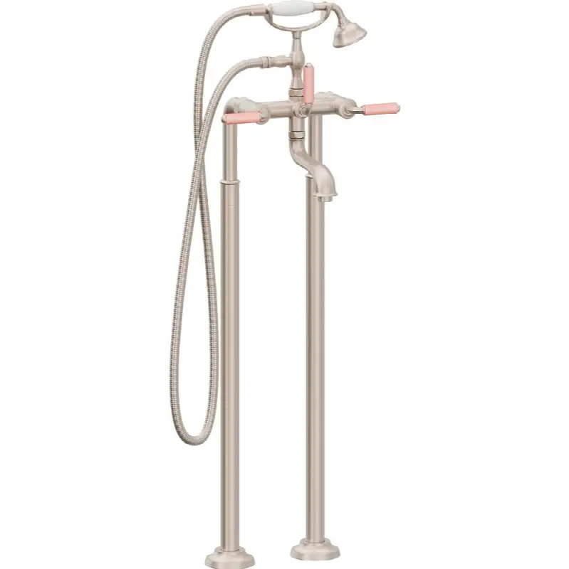 Traditional Floor Mount Tub Filler