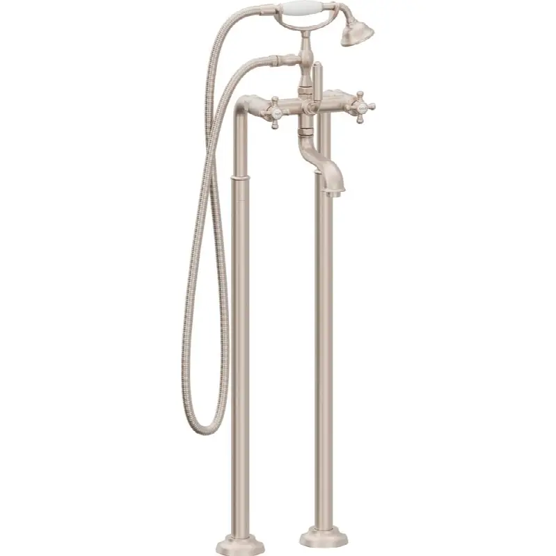 Traditional Floor Mount Tub Filler